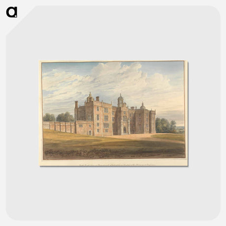 アートポストカード-North East View of Beaudesert, Staffordshire; the Seat of the Marquis of Anglesea
 - イェール大学アートギャラリー Postcard.