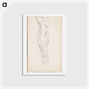 アートポストカード-(unknown)part of a sketchbook - アルバート エーデルフェルト Postcard.