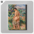 アートパネル-Standing Bather
 - バーンズ・コレクション Canvas.