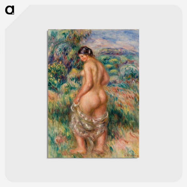 アートポストカード-Standing Bather
 - バーンズ・コレクション Postcard.