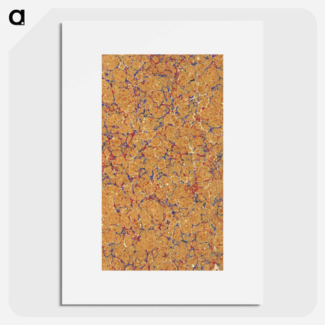 アートポスター-Decorative Paper from Poems
 - 大英図書館 Poster.