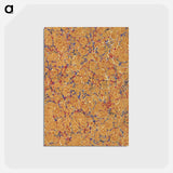 アートポストカード-Decorative Paper from Poems
 - 大英図書館 Postcard.