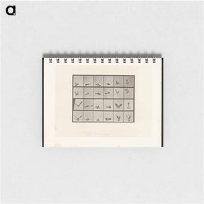アートメモ帳-Pigeon in Flight
 - エドワード マイブリッジ Memo.