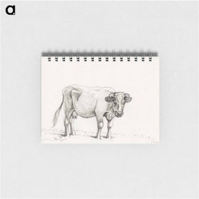 アートメモ帳-Standing cow - ジャン ベルナール Memo.