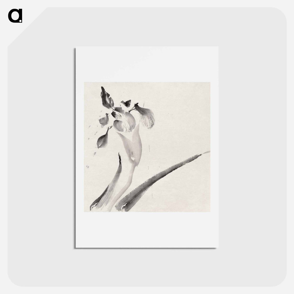 アートポストカード-Album of Sketches by Katsushika Hokusai and His Disciples - 葛飾 北斎 Postcard.