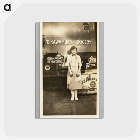 アートポストカード-Grocery Store Encounter
 - セントルイス美術館 Postcard.