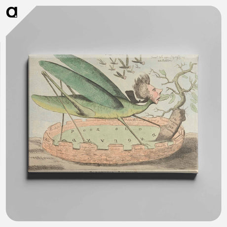 アートパネル-The Political Locust
 - イェール大学アートギャラリー Canvas.