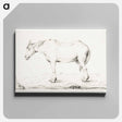 アートパネル-Standing horse - ジャン ベルナール Canvas.