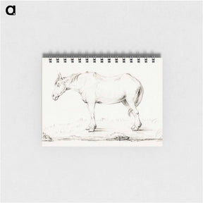 アートメモ帳-Standing horse - ジャン ベルナール Memo.