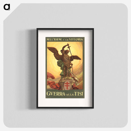 アートポスター-In Hygiene and Victory: War Against Tuberculosis
 - 国立医学図書館 Poster.