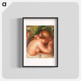 Nude Torso of Young Girl - Pierre-Auguste Renoir Poster.