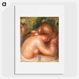 Nude Torso of Young Girl - Pierre-Auguste Renoir Poster.