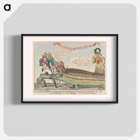 アートポスター-The Gallant Nelson Bringing Home Two Uncommon Fierce French Crocodiles from the Nile as a Present to the King
 - イェール大学アートギャラリー Poster.