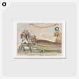 アートポストカード-The Gallant Nelson Bringing Home Two Uncommon Fierce French Crocodiles from the Nile as a Present to the King
 - イェール大学アートギャラリー Postcard.