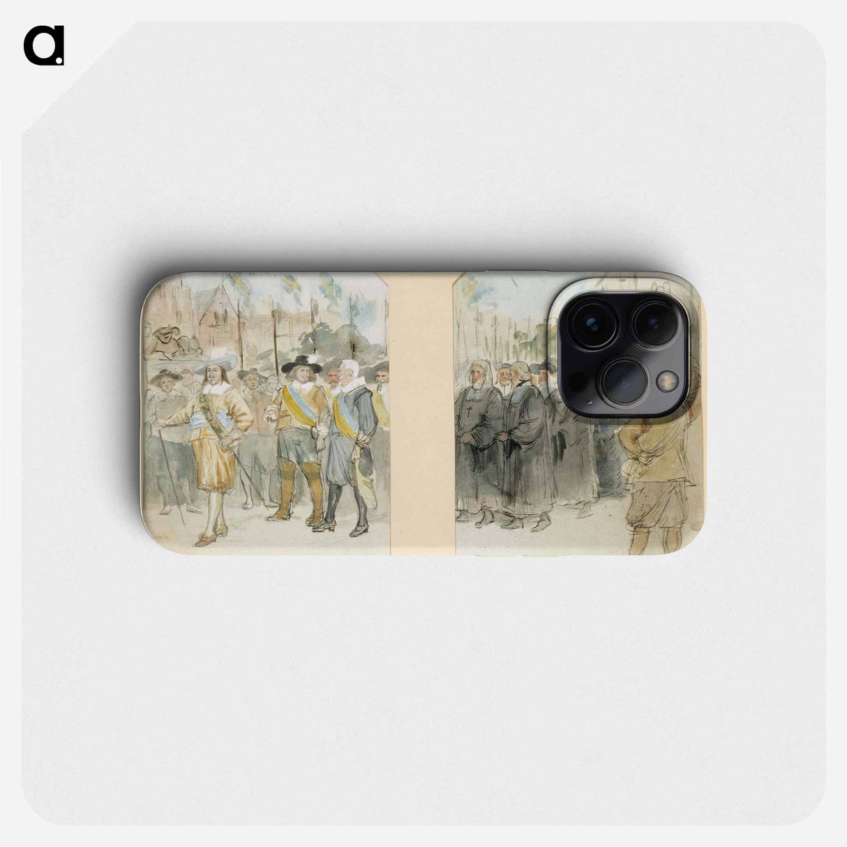 Inauguration of the academy in turku - アルバート エーデルフェルト Phone Case.