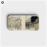 Inauguration of the academy in turku - アルバート エーデルフェルト Phone Case.