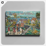 アートパネル-Landscape (Road & Town)
 - バーンズ・コレクション Canvas.