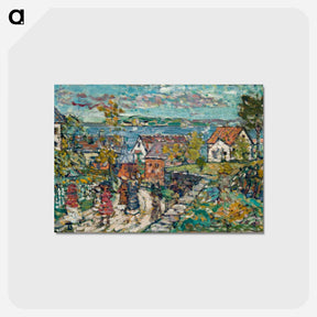 アートポストカード-Landscape (Road & Town)
 - バーンズ・コレクション Postcard.
