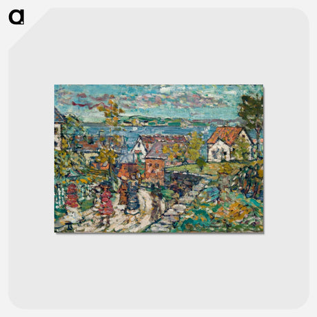 アートポストカード-Landscape (Road & Town)
 - バーンズ・コレクション Postcard.