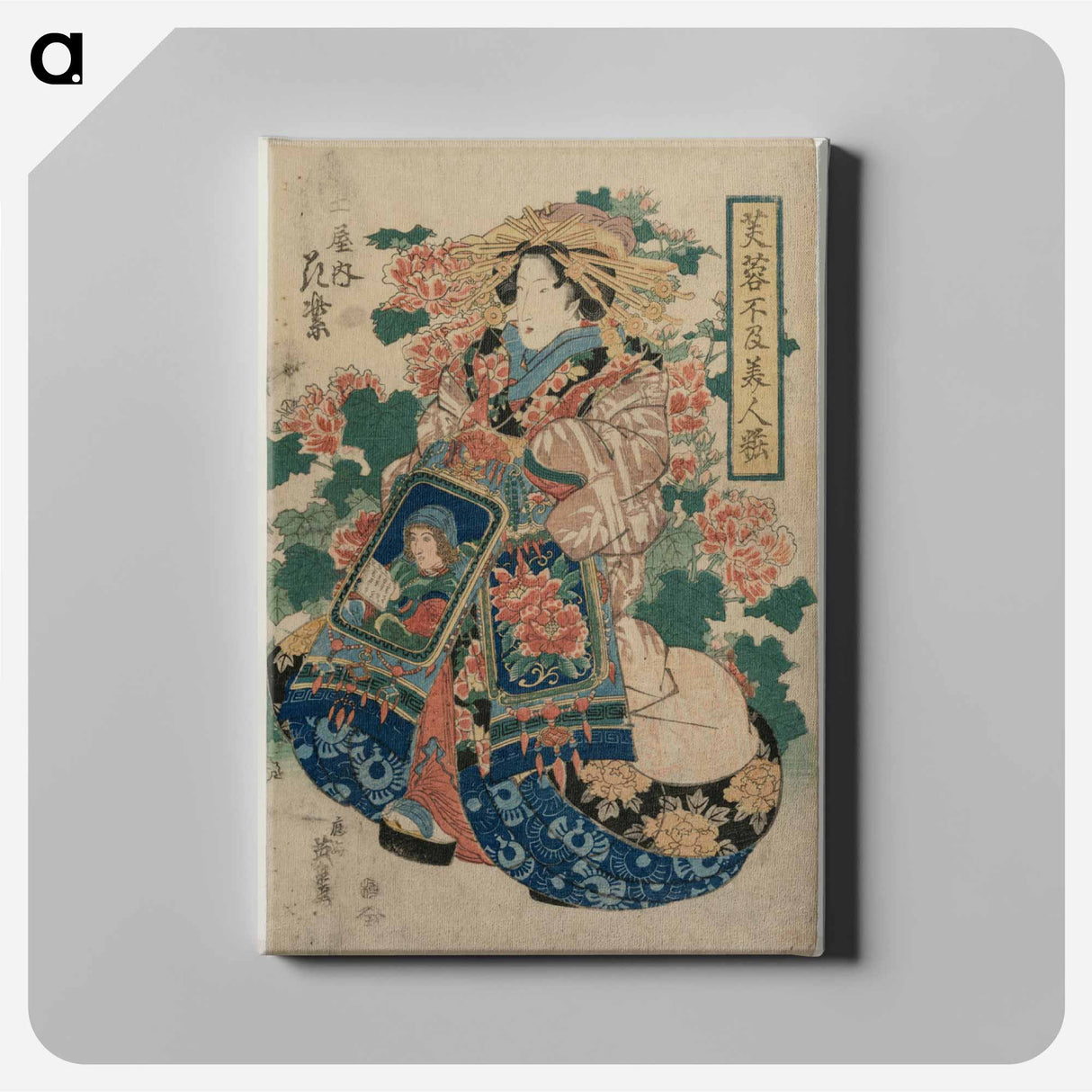 アートパネル-Hanamurasaki of the Tsuchiya
 - クリーブランド美術館 Canvas.