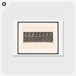 アートポストカード-Naked Man Walking
 - エドワード マイブリッジ Postcard.