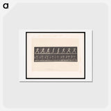 アートポストカード-Naked Man Walking
 - エドワード マイブリッジ Postcard.