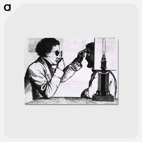 アートポストカード-Early Ophthalmoscope
 - 国立医学図書館 Postcard.