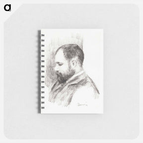 アートメモ帳-Portrait of Ambroise Vollard - ピエール オーギュスト ルノワール Memo.