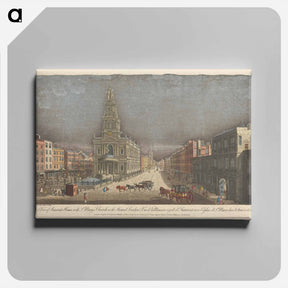アートパネル-A View of Somerset House with St. Mary's Church in the Strand London
 - イェール大学アートギャラリー Canvas.