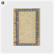 アートポストカード-Illuminated Folio from the Farhang–i Jahangiri
 - クリーブランド美術館 Postcard.