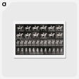 アートポストカード-Man on Horse
 - エドワード マイブリッジ Postcard.