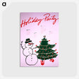 アートポストカード-Holiday Party
 - 国立医学図書館 Postcard.