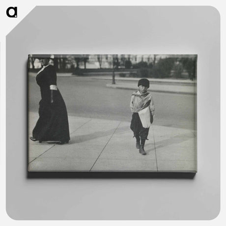 アートパネル-Boy with Newspaper, Washington D.C.
 - セントルイス美術館 Canvas.
