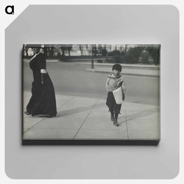 アートパネル-Boy with Newspaper, Washington D.C.
 - セントルイス美術館 Canvas.