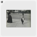 アートポストカード-Boy with Newspaper, Washington D.C.
 - セントルイス美術館 Postcard.