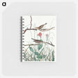 アートメモ帳-Savannah Finch from Birds of America
 - アメリカの鳥たち Memo.