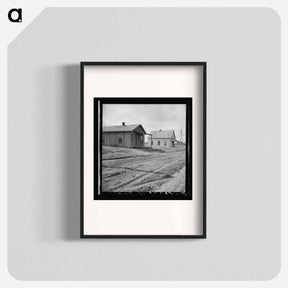 アートポスター-Abandoned house in Carey, Texas - ドロテア ラング Poster.