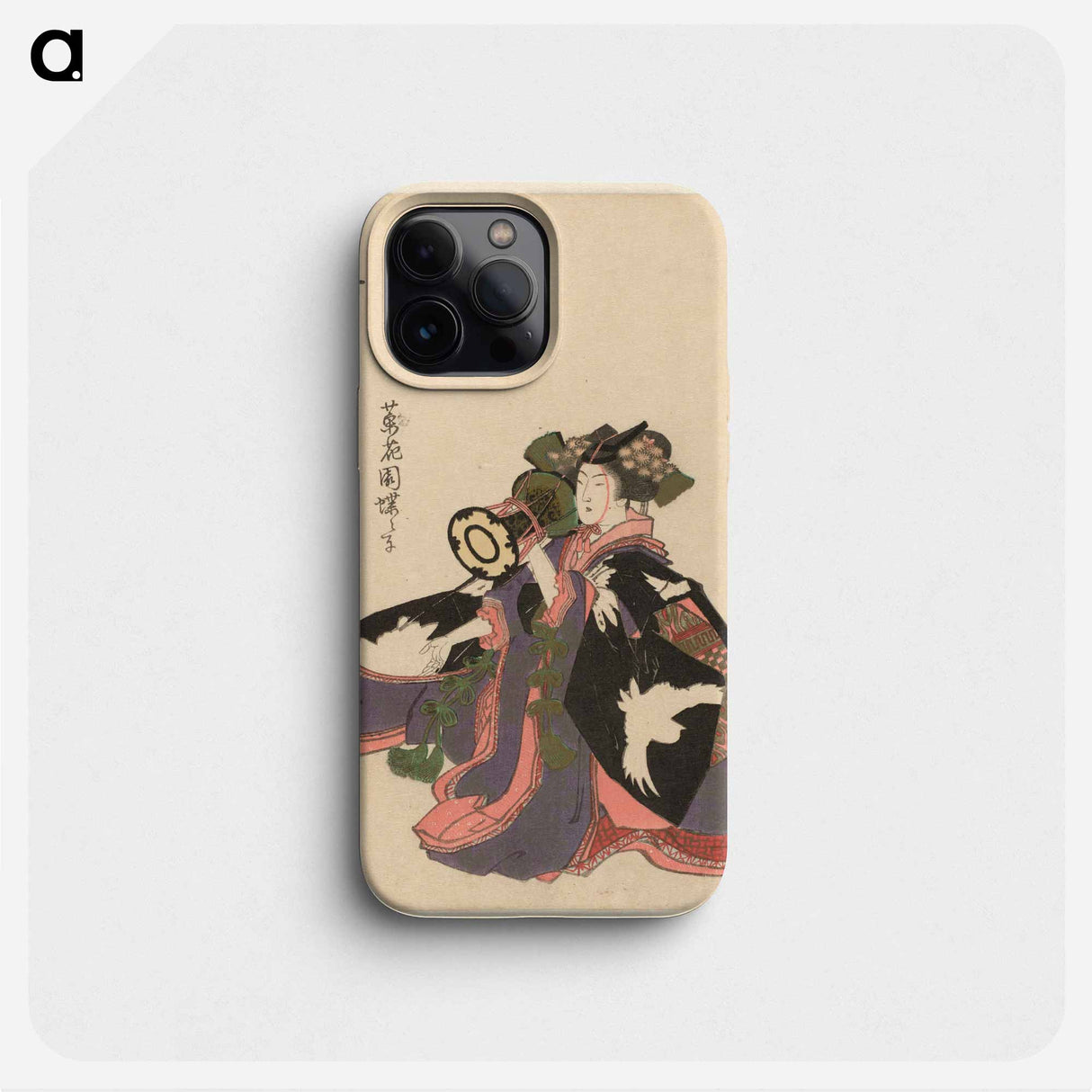 A comparison of Genroku poems and shells - Katsushika Hokusai Phone Case.