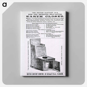 アートパネル-New and Improved Self-Acting Earth Closet
 - 国立医学図書館 Canvas.
