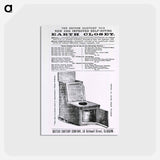 アートポストカード-New and Improved Self-Acting Earth Closet
 - 国立医学図書館 Postcard.