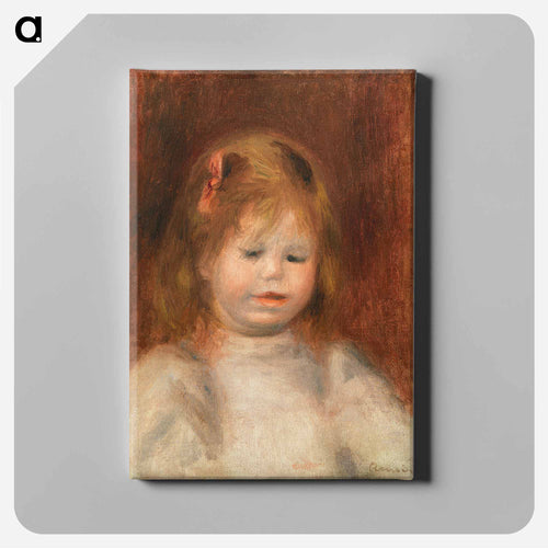 Portrait of Jean Renoir - Pierre-Auguste Renoir Canvas.