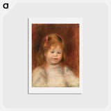 アートポストカード-Portrait of Jean Renoir - ピエール オーギュスト ルノワール Postcard.