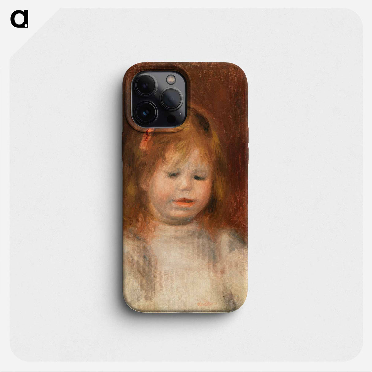 Portrait of Jean Renoir - ピエール オーギュスト ルノワール Phone Case.