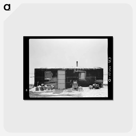 アートポストカード-Tenant Farmer's Shack
 - ラッセル リー Postcard.