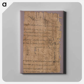 アートパネル-Papyrus Fragment
 - セントルイス美術館 Canvas.