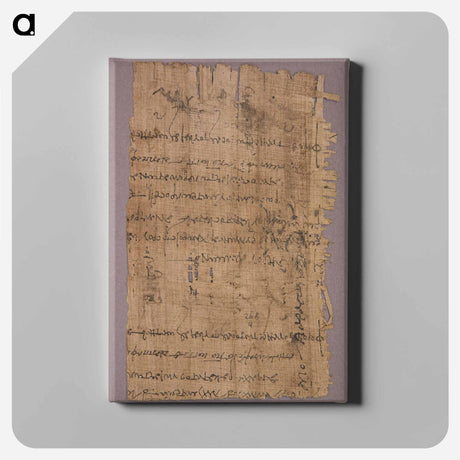 アートパネル-Papyrus Fragment
 - セントルイス美術館 Canvas.