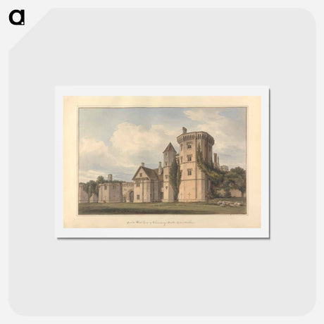 アートポストカード-South West View of Thornbury Castle, Gloucestershire
 - イェール大学アートギャラリー Postcard.
