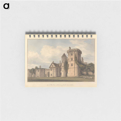 アートメモ帳-South West View of Thornbury Castle, Gloucestershire
 - イェール大学アートギャラリー Memo.