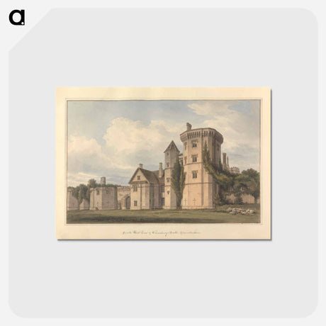 アートポストカード-South West View of Thornbury Castle, Gloucestershire
 - イェール大学アートギャラリー Postcard.