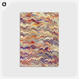 アートポストカード-Decorative Paper from The Great Favourite, or, The Duke of Lerma
 - 大英図書館 Postcard.